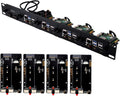 GeeekPi 19 in 1U Rack Mount for Raspberry Pi 5 - NVMe PCIe Expansion