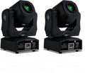 LED Stage Moving Head Lights 60W Spotlights DMX512 - Compact DJ
