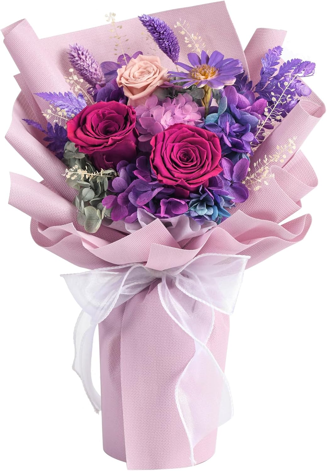 Preserved Flowers Bouquets That Last 1-3 Years for Gifting