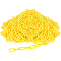 200FT Plastic Chain Yellow Safety Chain for Crowd Control - High