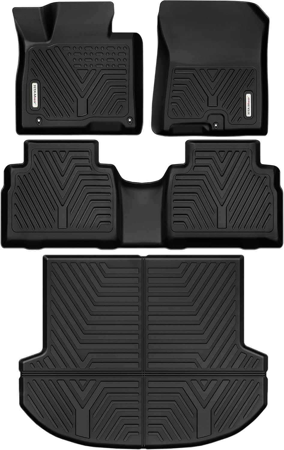 YITAMOTOR Floor Mats for 2021-2023 Hyundai Santa Fe - Durable