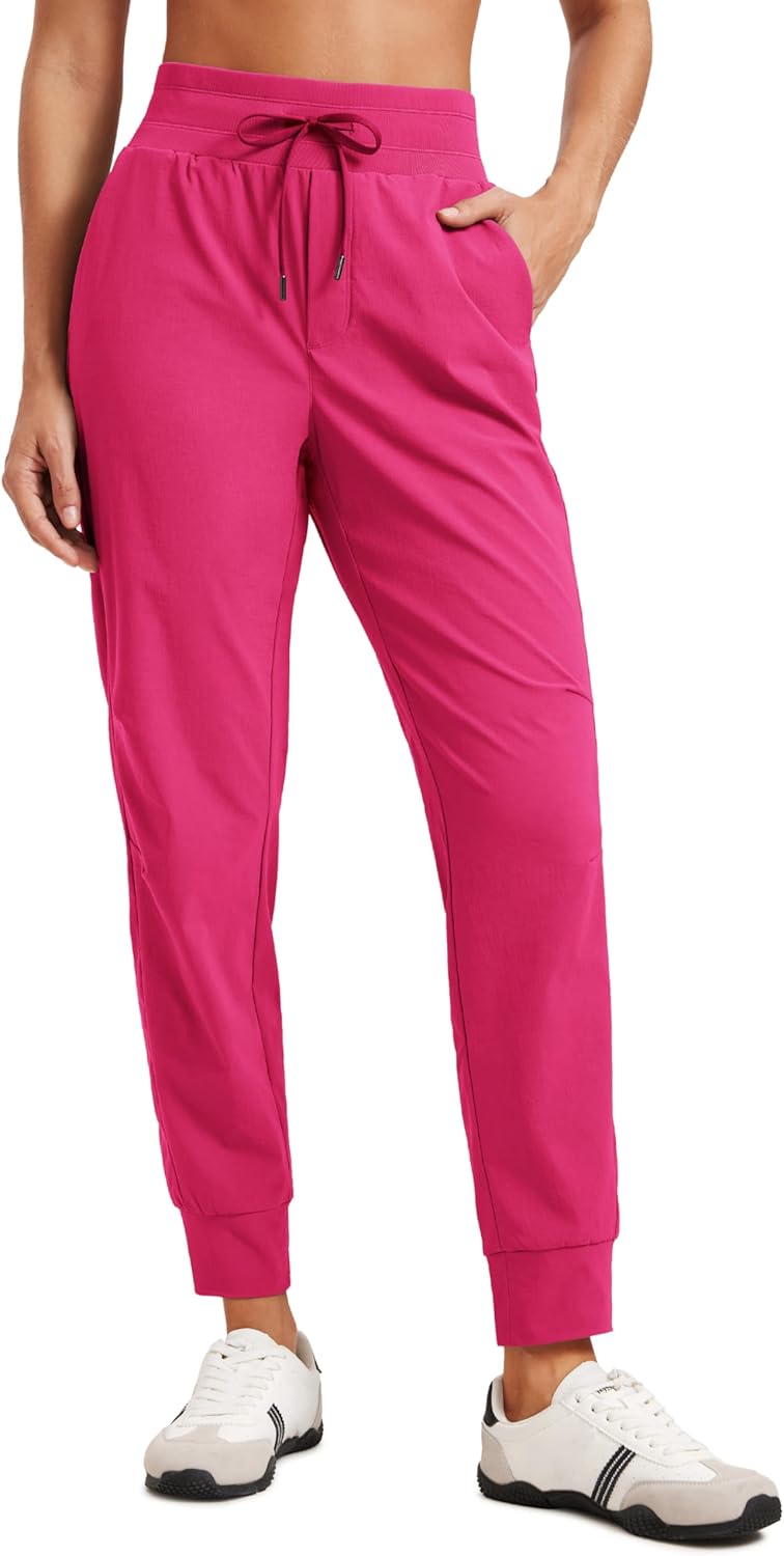 CRZ YOGA Athletic High Waisted Joggers for Women - Perfect Fit