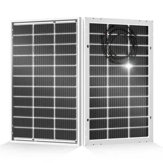 ECO-WORTHY 200 Watt Bifacial Solar Panel for Off Grid Power