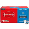 Community Coffee Breakfast Blend K-Cup Pods, Medium Roast - 72 Count