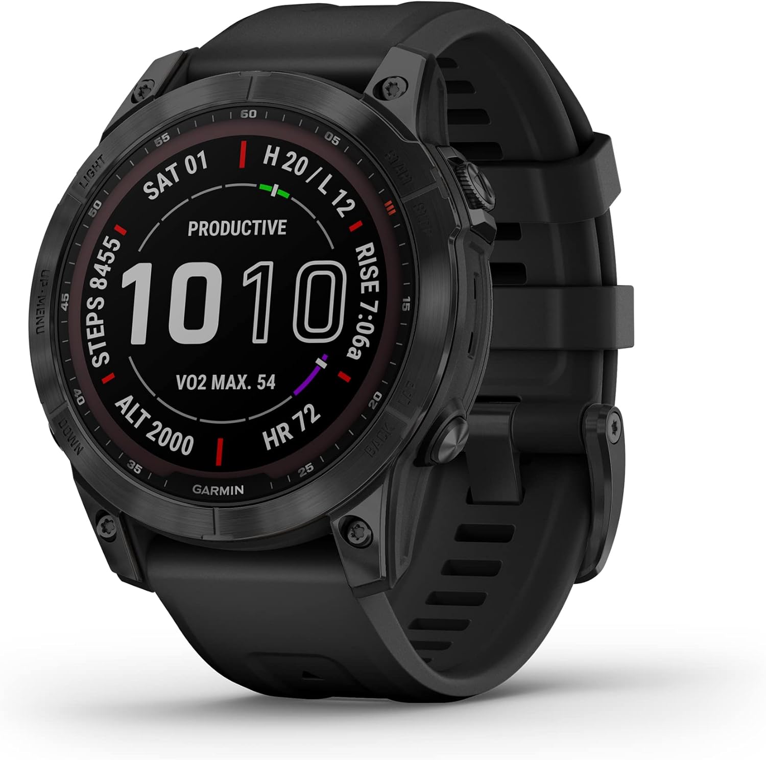 Garmin Fenix 7 Sapphire Solar Smartwatch for Outdoor Adventures