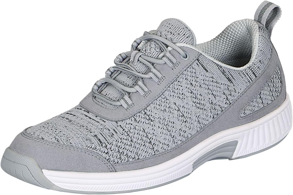 Orthofeet Men's Orthopedic Knit Lava Sneakers for Comfort
