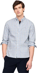 Tommy Hilfiger Long Sleeve Poplin Regular Fit Button Down Shirt Men's