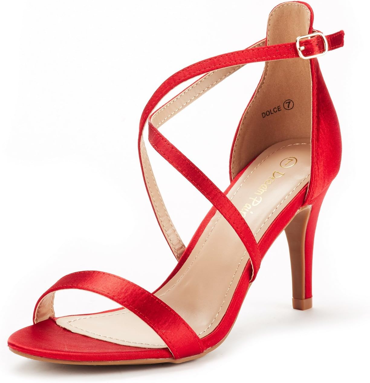 DREAM PAIRS Women's Dolce Fashion Stilettos Open Toe Sandals