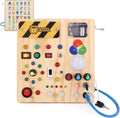 Montessori Busy Board: Sensory Fun for Toddlers