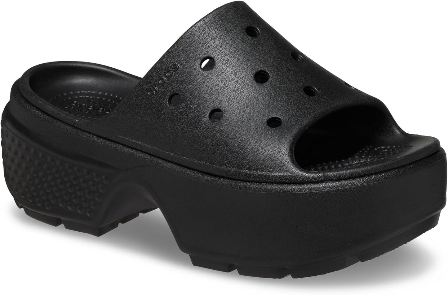Crocs Stomp Slide: Stylish Heeled Comfort for Every Occasion