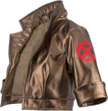 C-ZOFEK Women's Hero Cosplay Jacket High Waist PU-Leather Coat