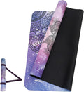 U&M Non-Slip Suede Yoga Mat - Ultimate Grip & Comfort