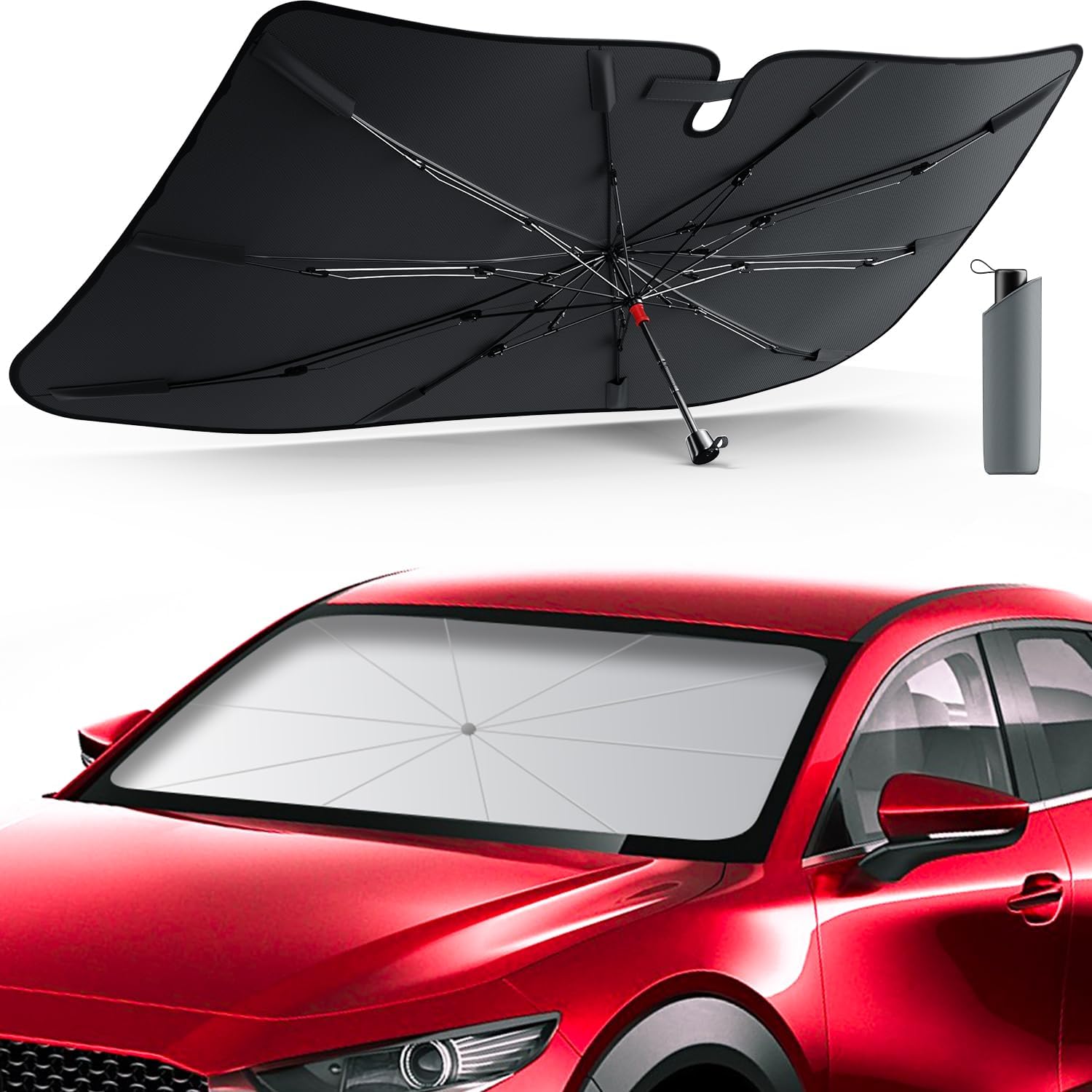 Bolamp Car Windshield Sun Shade - Effective Cool Protection