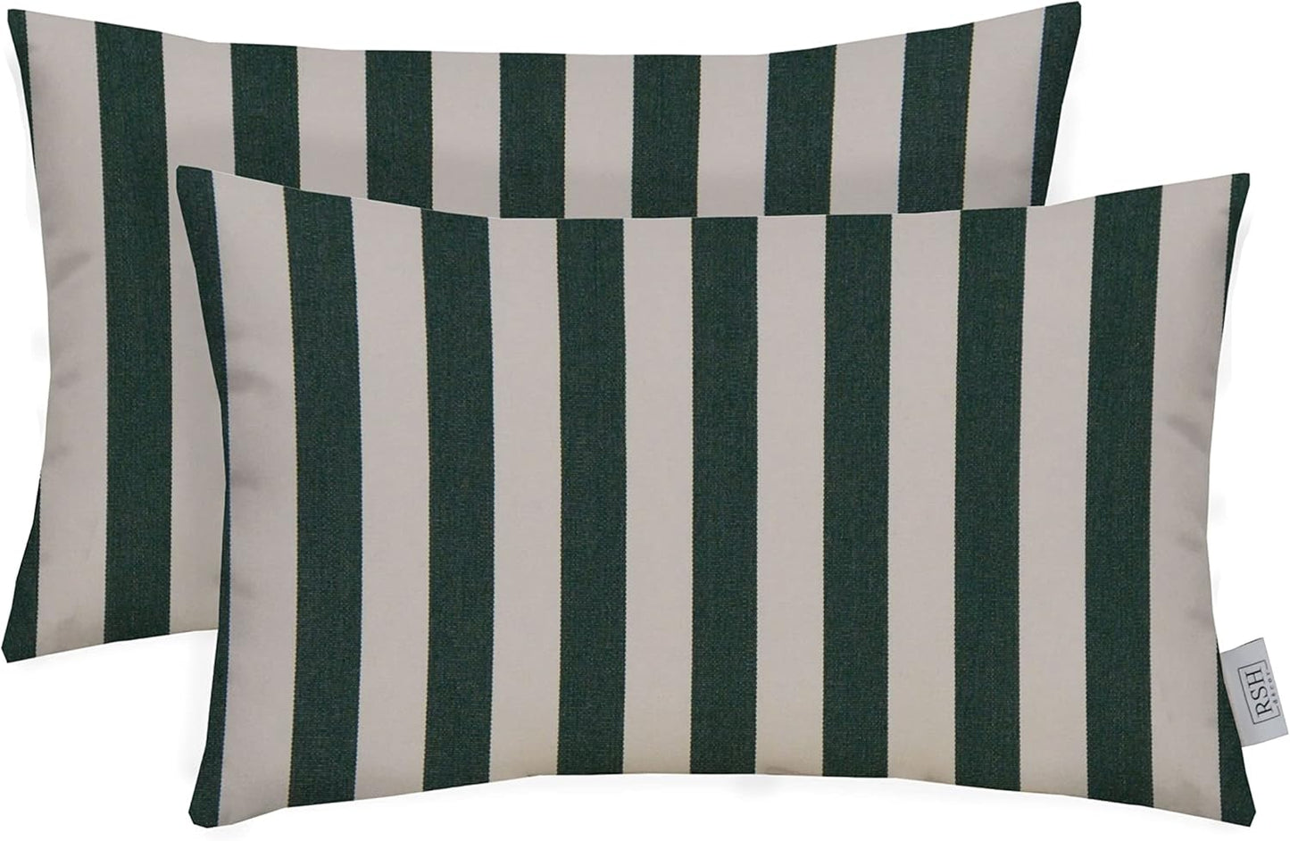 Sunbrella Lumbar Throw Pillows Set of 2 for Outdoor Comfort