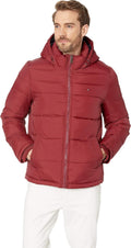 Tommy Hilfiger mens Down Alternative Hooded Puffer Jacket - Warm Each