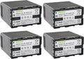 Kastar 4-Pack BP-U60 Battery 14.4V 5800mAh - Long Run Time Pack