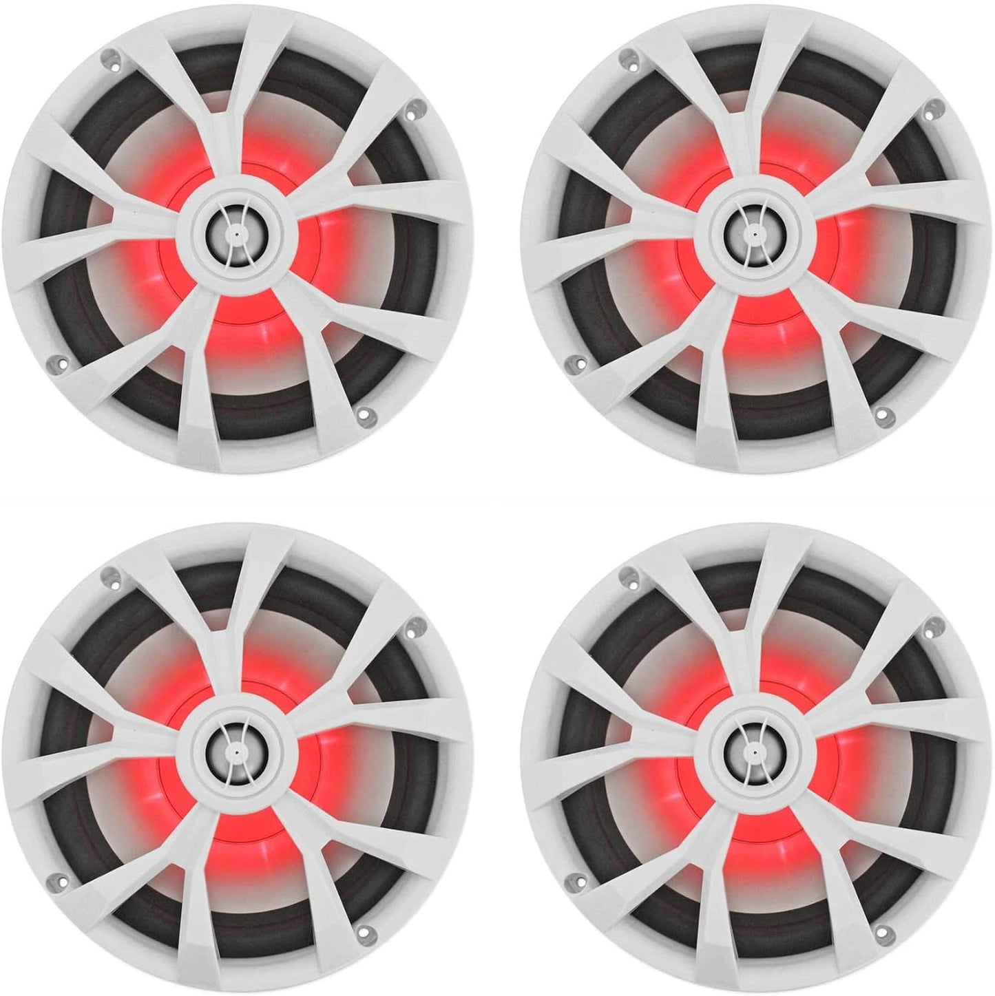 Rockville RKL80MW - Powerful 900W Marine Boat Speakers