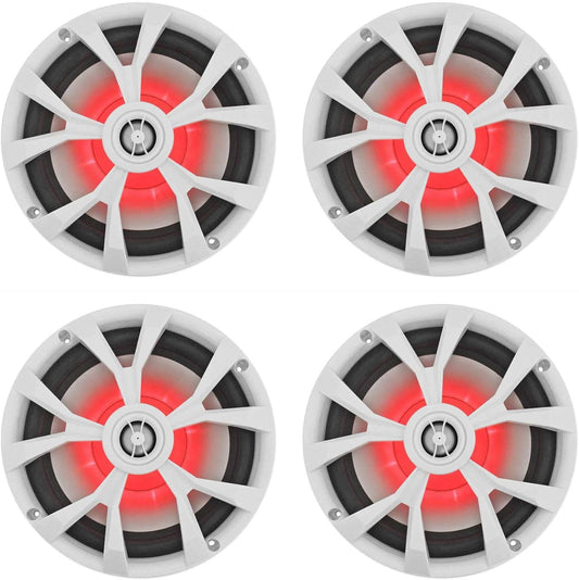 Rockville RKL80MW - Powerful 900W Marine Boat Speakers