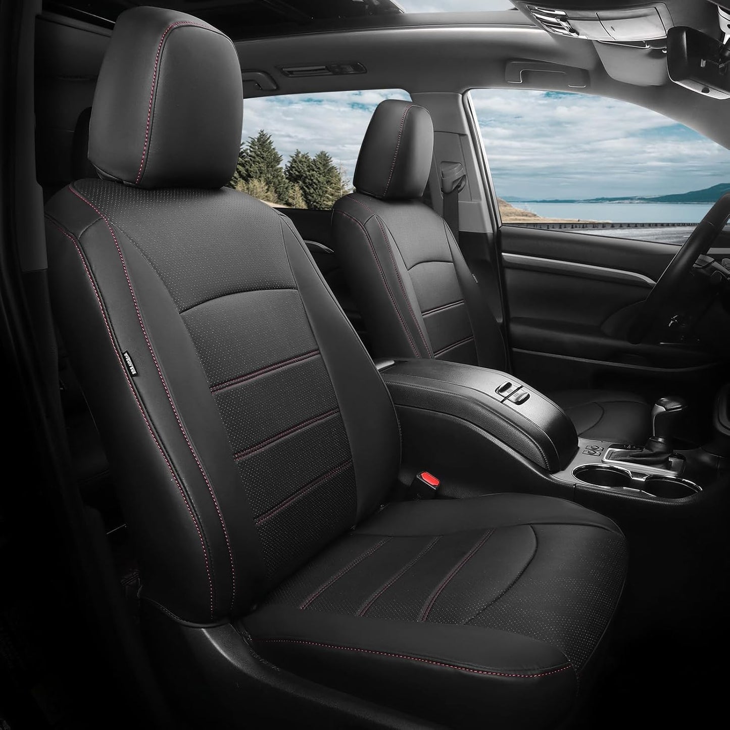 Custom Seat Covers for Toyota Highlander 2014-2019 Full Set