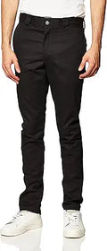 Dickies Men's Slim Skinny Fit Twill Work Pant - Durable Stretch