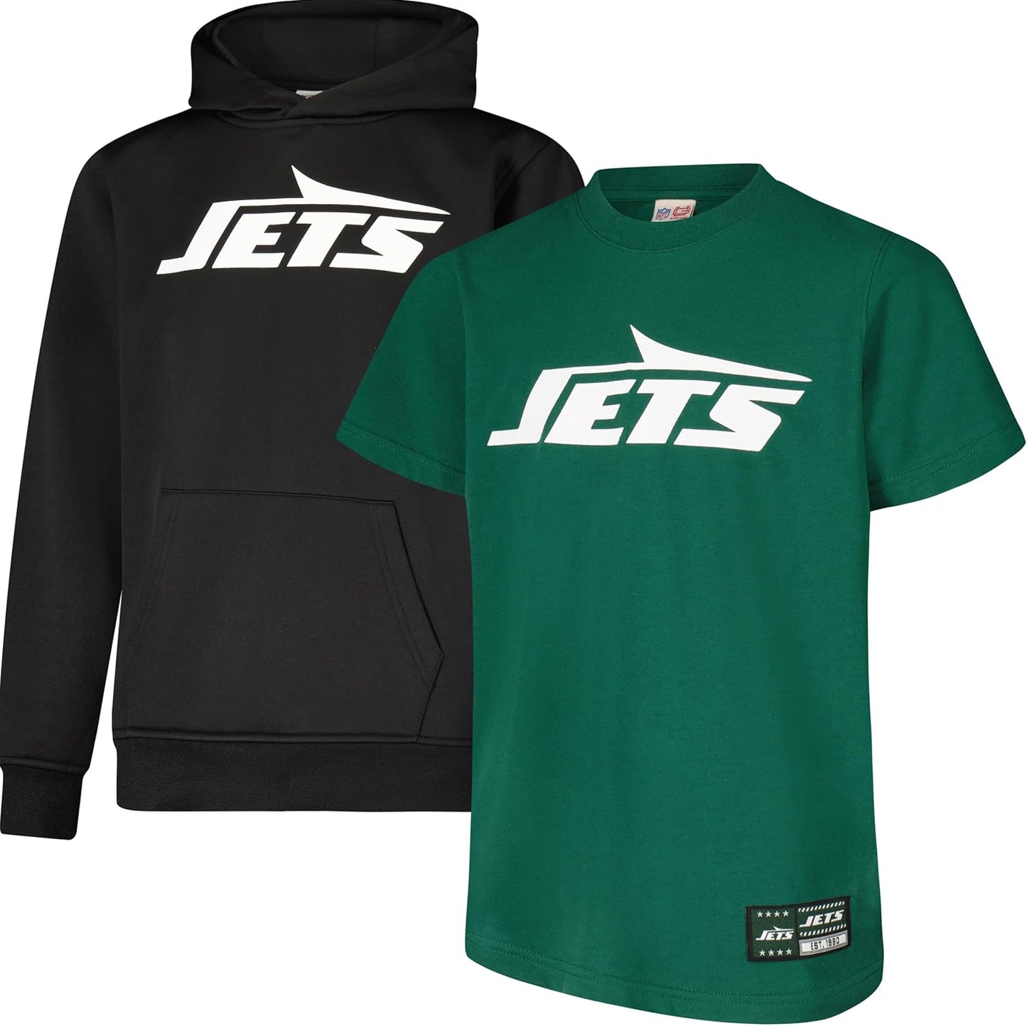 Ultra Game Youth NFL Official Super Soft T-Shirt & Hoodie Set