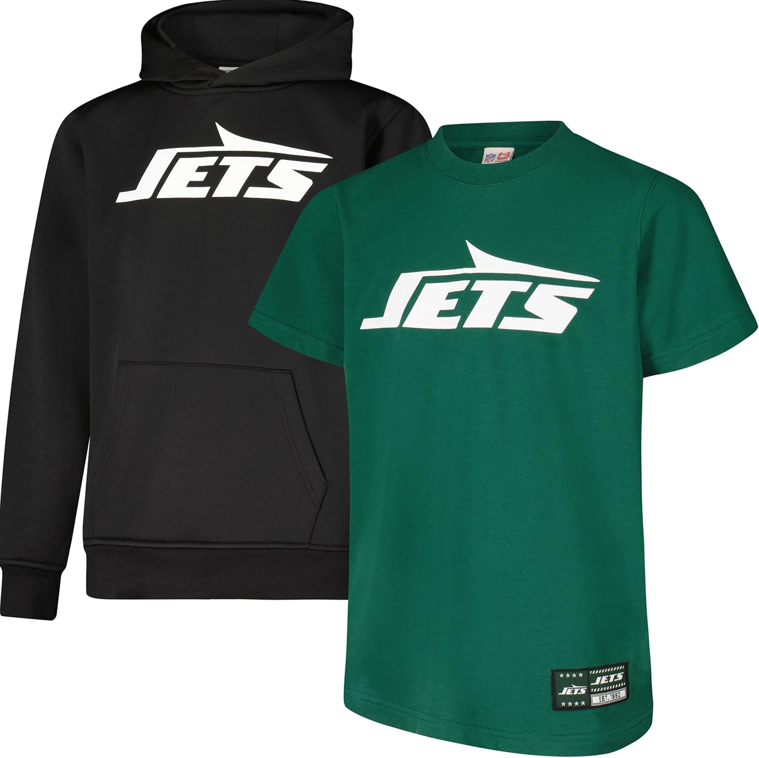 Ultra Game Youth NFL Official Super Soft T-Shirt & Hoodie Set