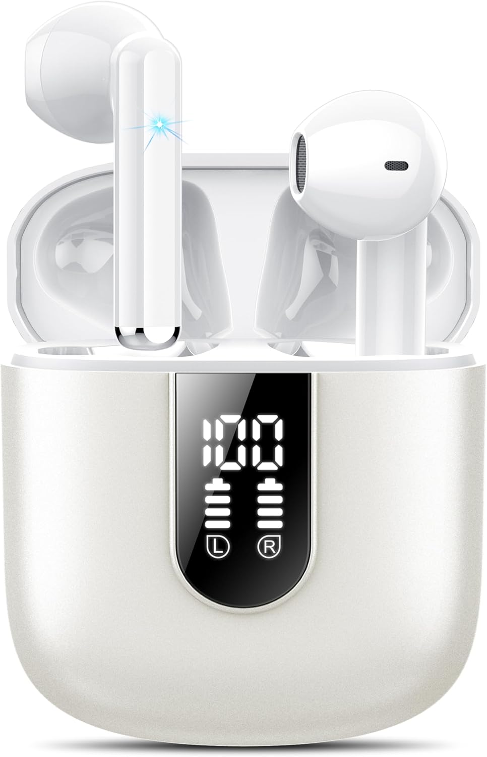 Jesebang Wireless Earbuds: HiFi Stereo Sound, Touch Control, IPX7 Waterproof