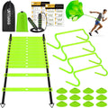 Soccer Training Equipment Speed Agility Set - Complete 20ft Ladder