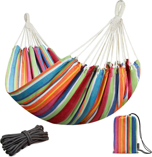 JoyView Brazilian Double Hammock Extra Large for Outdoor Relaxation
