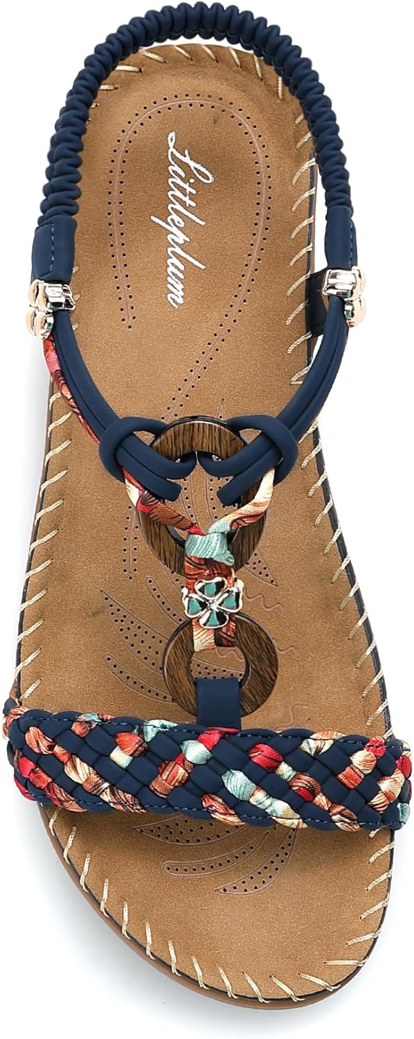 Littleplum Women Sandals with Arch Support for Summer Comfort