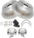 TRQ Rear Brake Pad & Rotor Kit for 2004-2007 Toyota Highlander