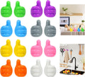 GESHE Silicone Thumb Wall Hook - 32 PCS Multi-Function Cable & Cord