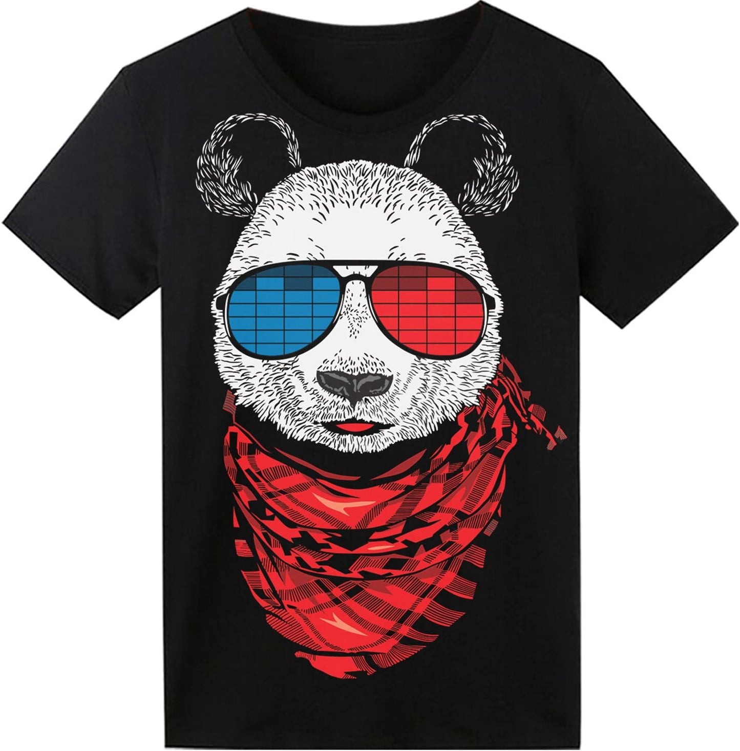LED T Shirt Sound Activated Glow Shirts for Party Fun