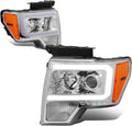 LED DRL Projector Headlight for 09-14 Ford F-150 - Clean Look