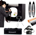 Photo Light Box Photography 24in Tabletop Dimmable LED Cube - Compact