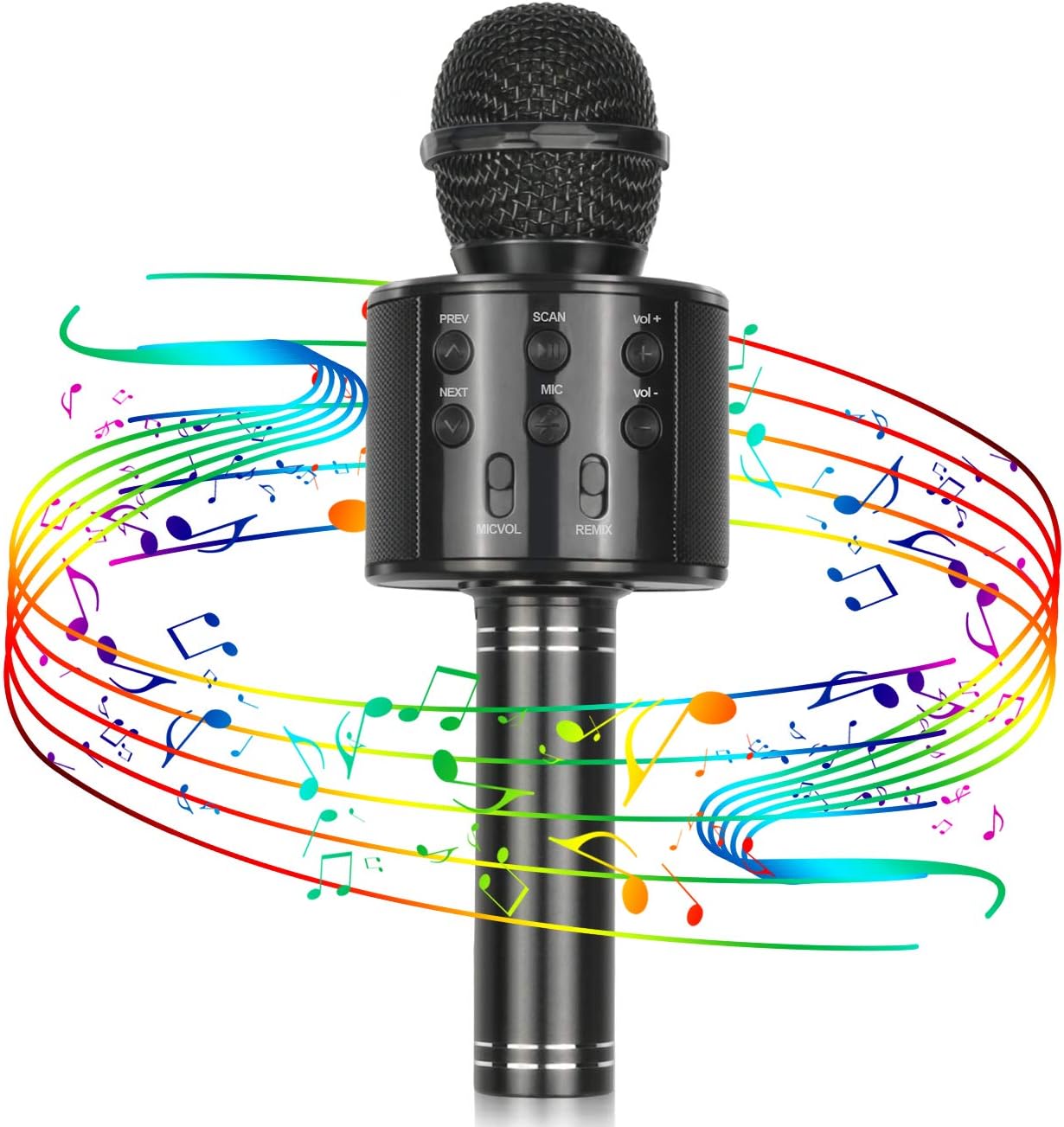 Viposoon Wireless Karaoke Microphone - Perfect Gift for Musical Kids!