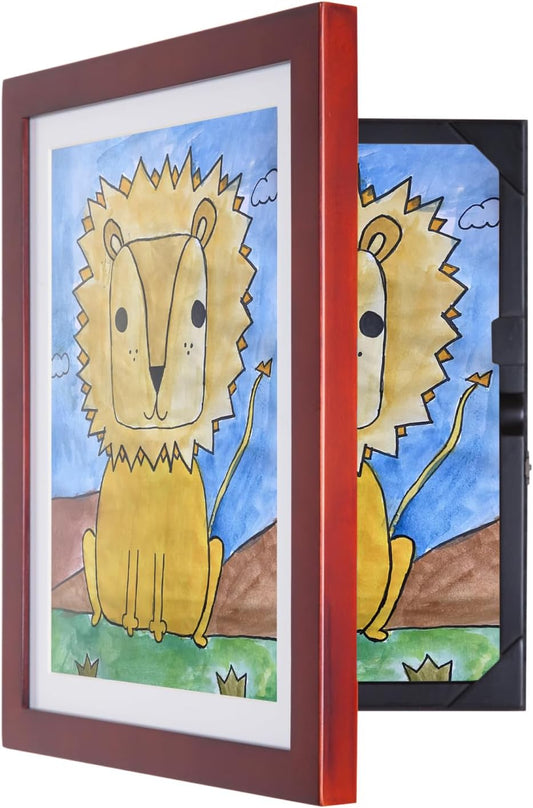 Dynamic Frames Lil Davinci Art Cabinet for Kids' Artwork Display