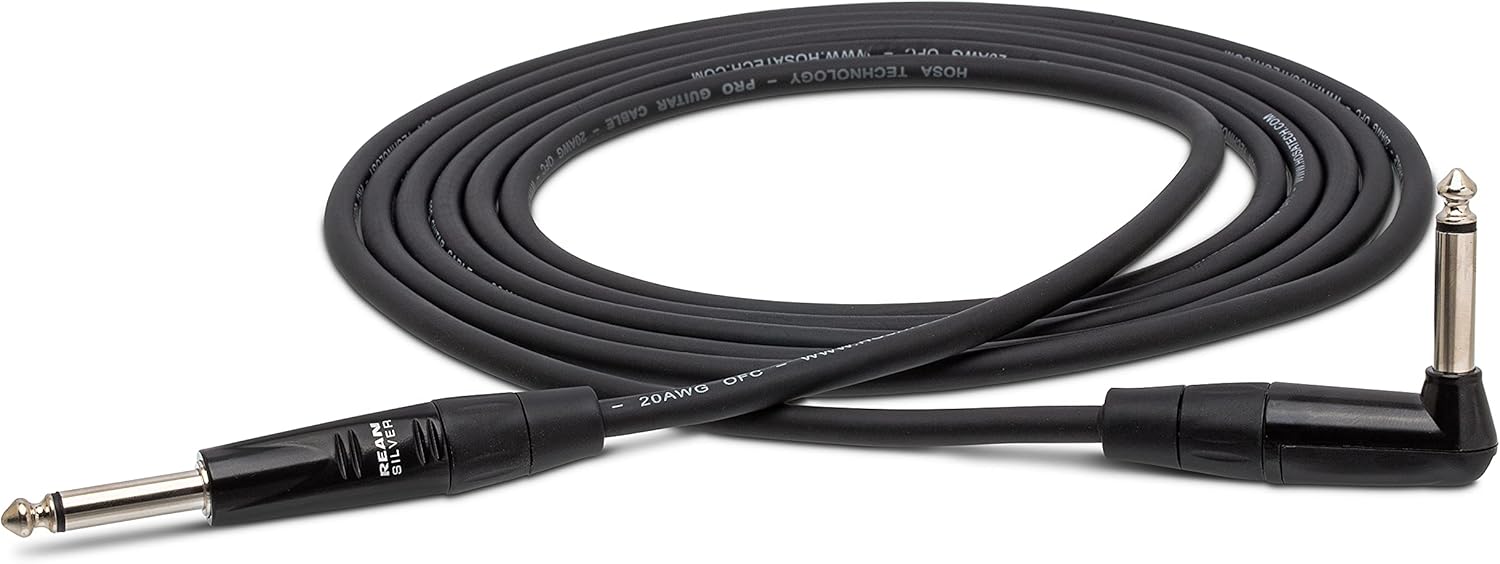 HOSA HGTR-005R: Pro 5ft Guitar Cable for Seamless Performance