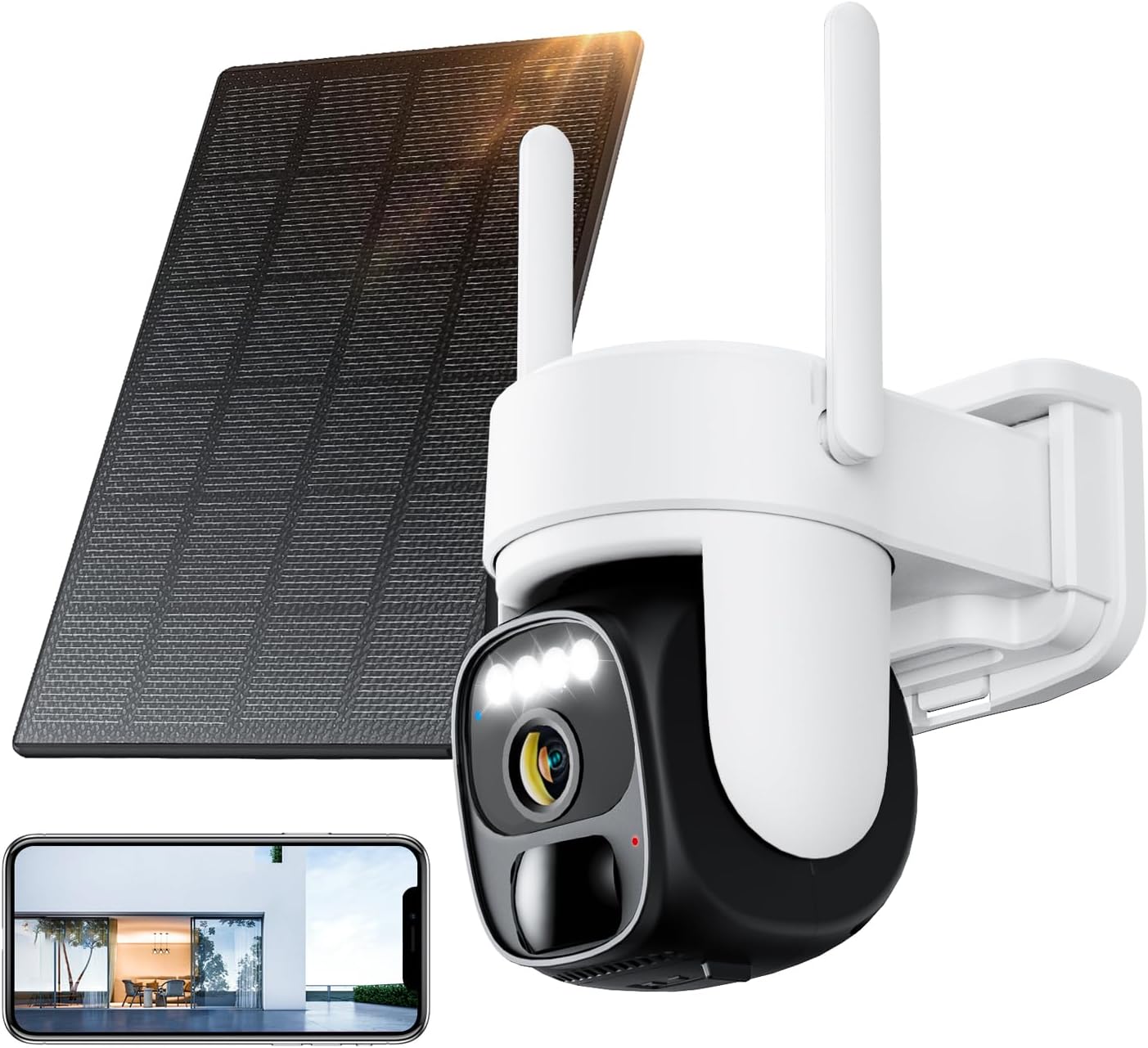 Hawkray Solar-Powered Security Wireless Outdoor Camera Review