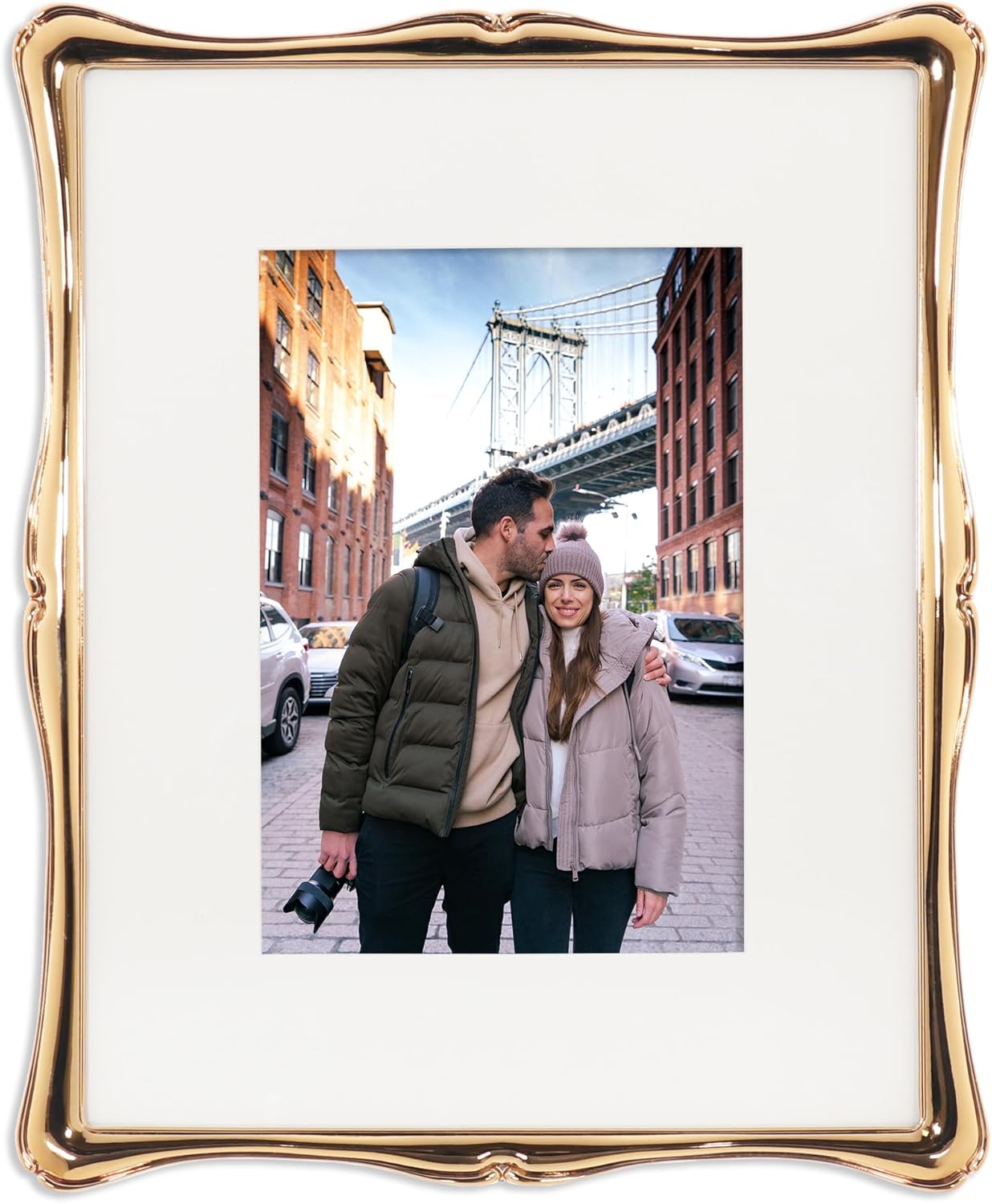 Lawrence Frames Metal Frame in Gold for 8x10 or 5x7 Photos