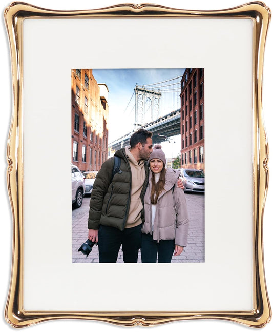 Lawrence Frames Metal Frame in Gold for 8x10 or 5x7 Photos