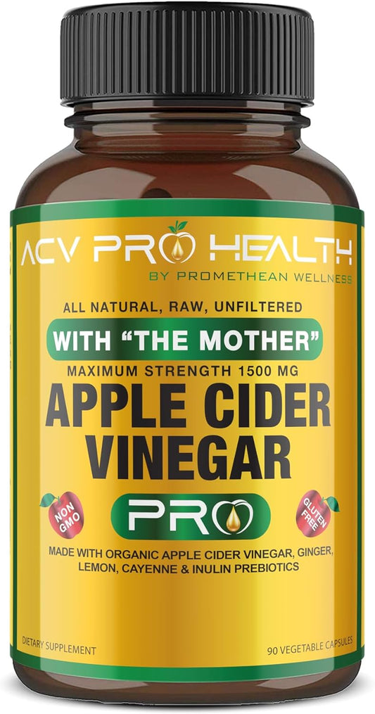 Organic ACV Capsules for Detox & Digestion