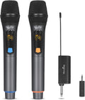 MicrocKing Wireless Microphone UHF Handheld System - 200 FT Range
