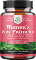Extra Strength Saw Palmetto for Women DHT Blocker - Hair Health