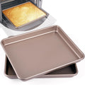 Air Fryer Toaster Oven Tray 9 x 11 in Set of 2 - Heavy Carbon Steel