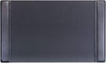 Classic Leather Desk Pad with Side Rails - Luxury Padded Desk Blotter