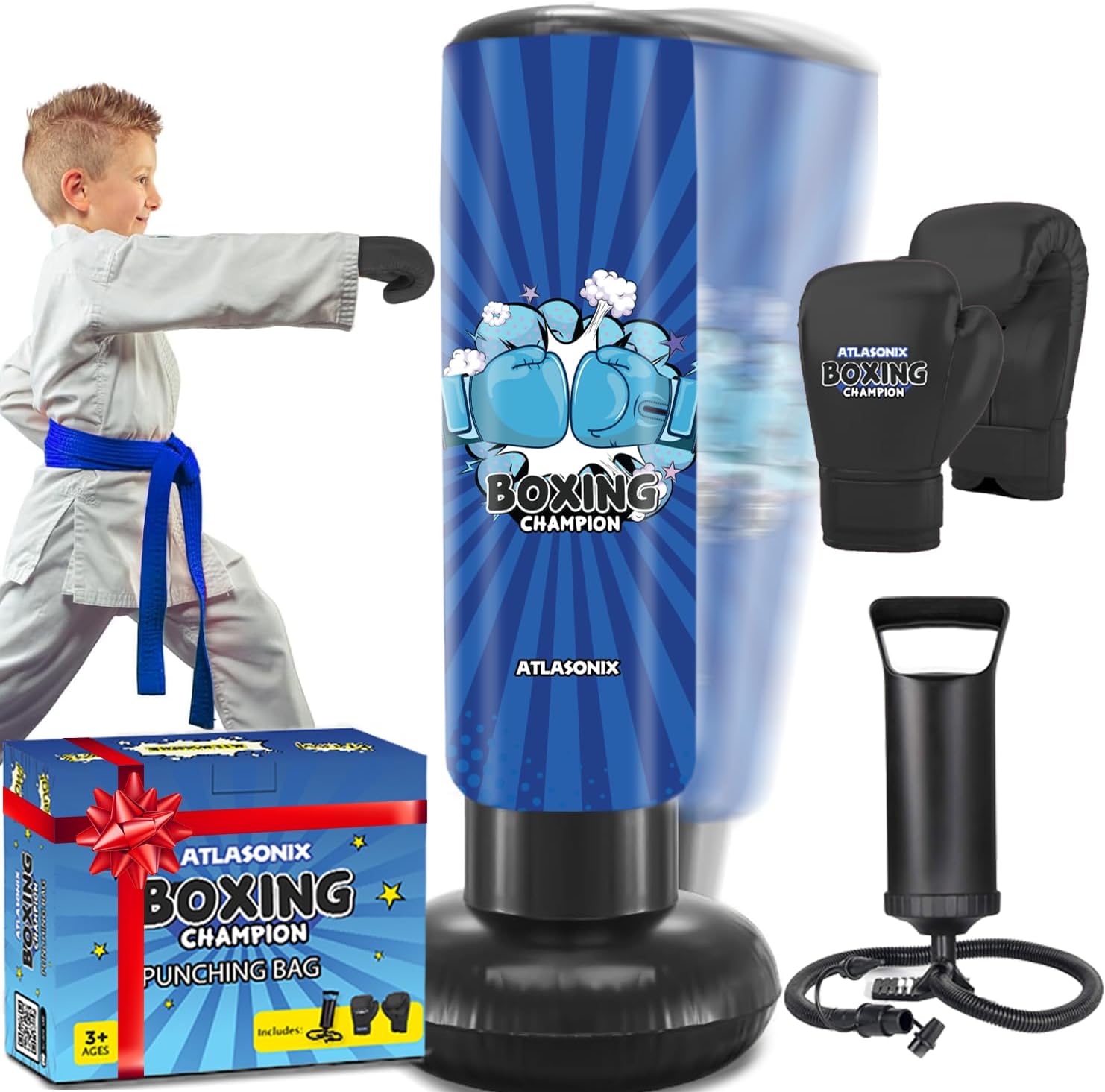 Atlasonix Kids Inflatable Punch Box: Active Fun! – GearMustHave