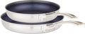 Viking 3-Ply Non Stick Frying Pans, 2-Piece Set - Durable Stainless