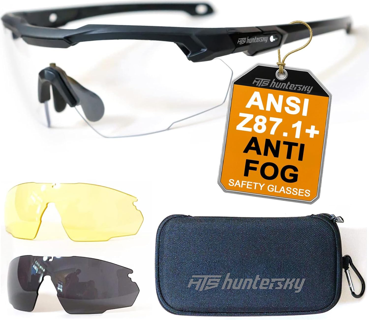 Shooting Safety Glasses for Men - Military Grade Eye Protection