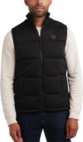 CANADA WEATHER GEAR Men's Vest - Cozy Full Zip Puffer Sweater Vest